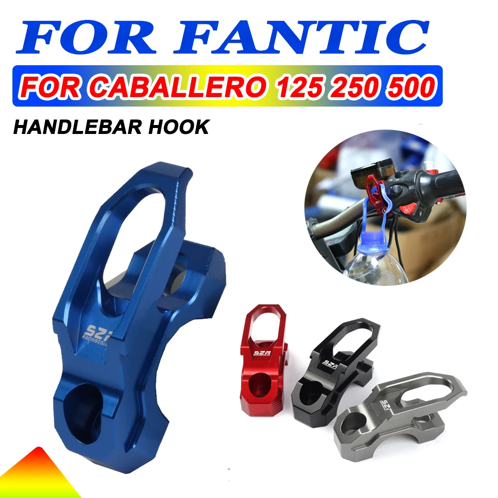 

Handlebar Hook For FANTIC CABALLERO FLAT TRACK 125 250 500 RALLY Motorcycle Accessories Hook up Helmet Hook Luggage Clamp Holder