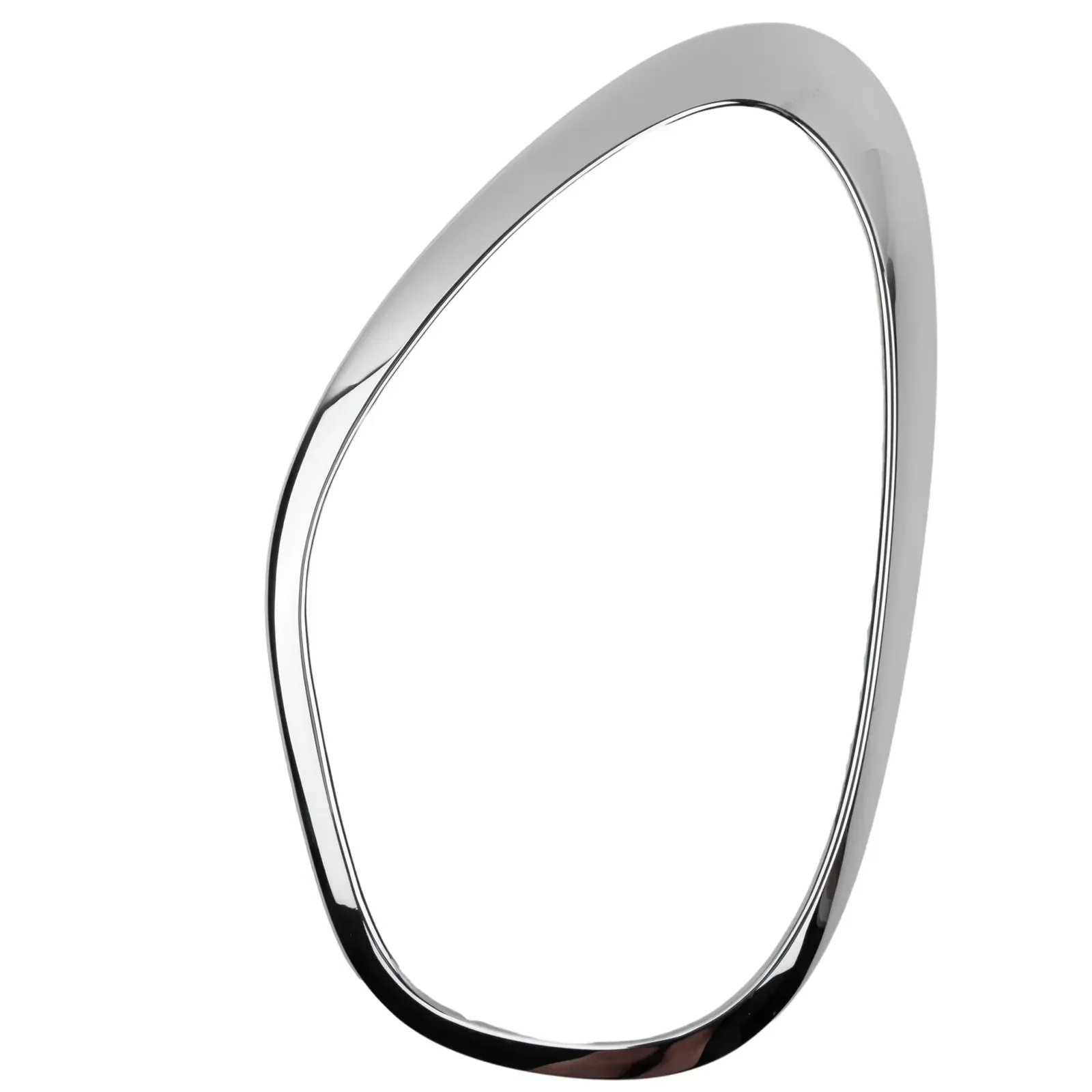 For Mini Cooper Countryman Headlight Frame Lamp Cover Trim Chrome Driver Side Electroplated Silver Replacement
