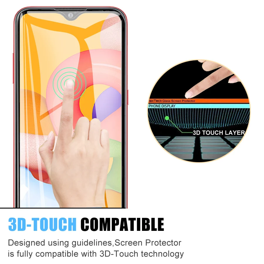 3Pcs Tempered Glass For Samsung Galaxy A01 A02 A04 A05 M04 4G Screen Protective Note 10 S10 S10e Lite A02S A04S A05S glass Film