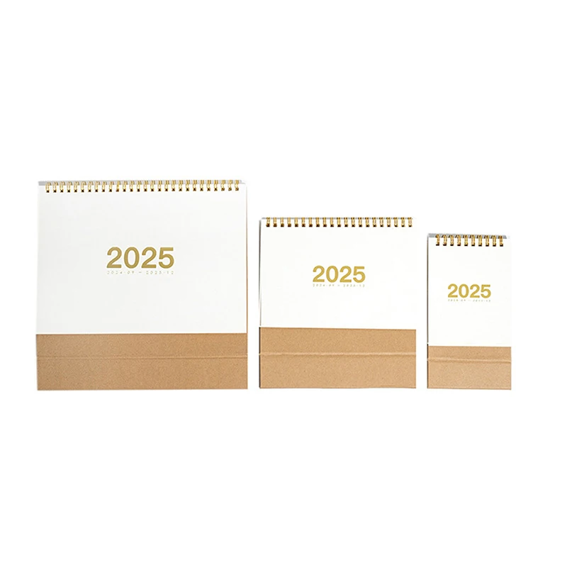 Simple Desk Calendar Home Office Decor Accessories Multifunctional Schedule Planner Daily Use Mini Desktop Calendar Gifts