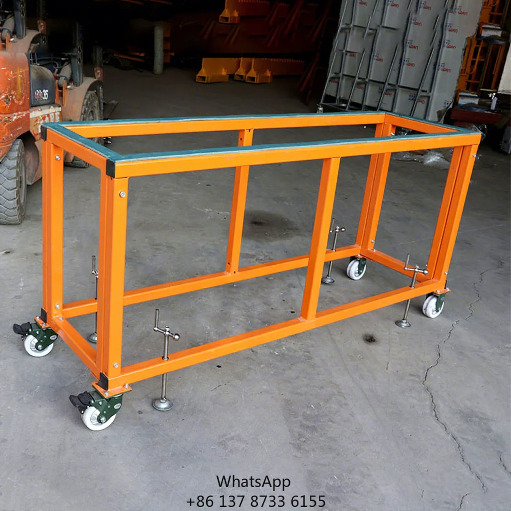 

Adjustable Steel Drive-Through Pallet Rack For Granite Fabrication Workshop Speedone JGZ-C 2-Layer Painted