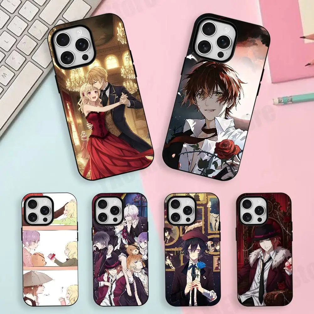 

D-Diabolik Lovers Reiji Matte Magnetic For Case For iPhone 17,16,15,14,13,12,11 Pro Plus Mini Max Frosted Cover