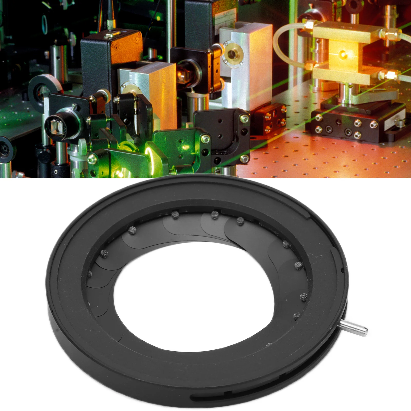 Accessoires optiques à diaphragme SK44, Module optique robuste à diaphragme de 2 à 44mm, diaphragme à ouverture industrielle manuelle Variable