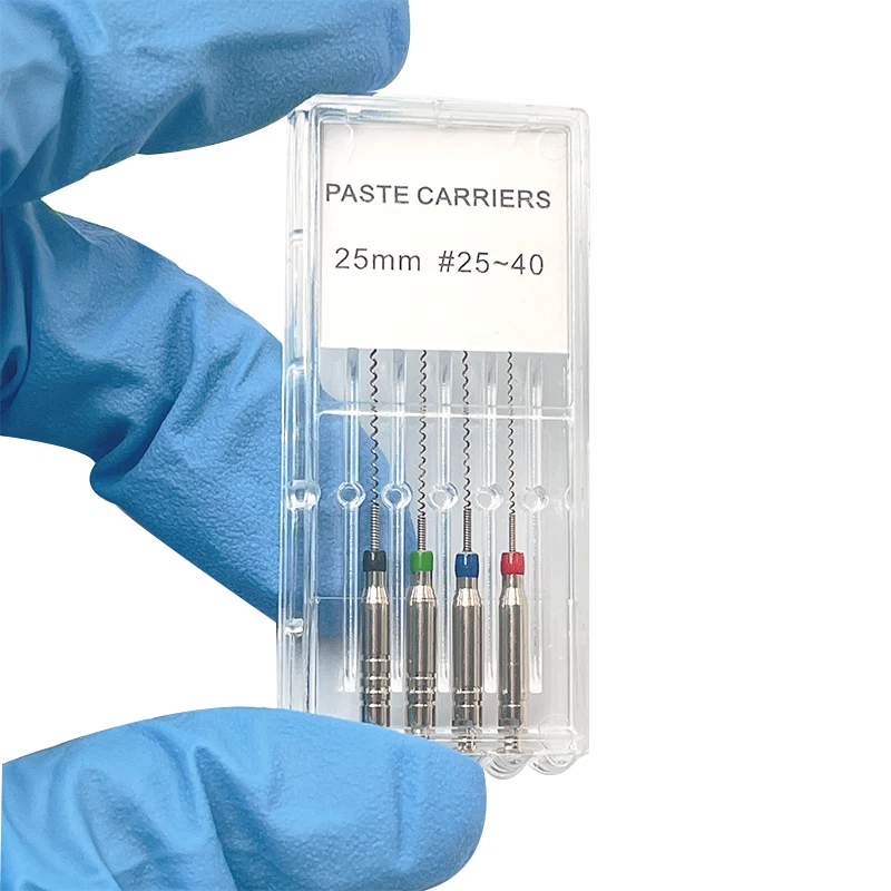 1 / 2 Boxes Dental Rotary Paste Carriers Spiral Filler Lentulo Assorted Engine Filling Paste 25mm Dental Material