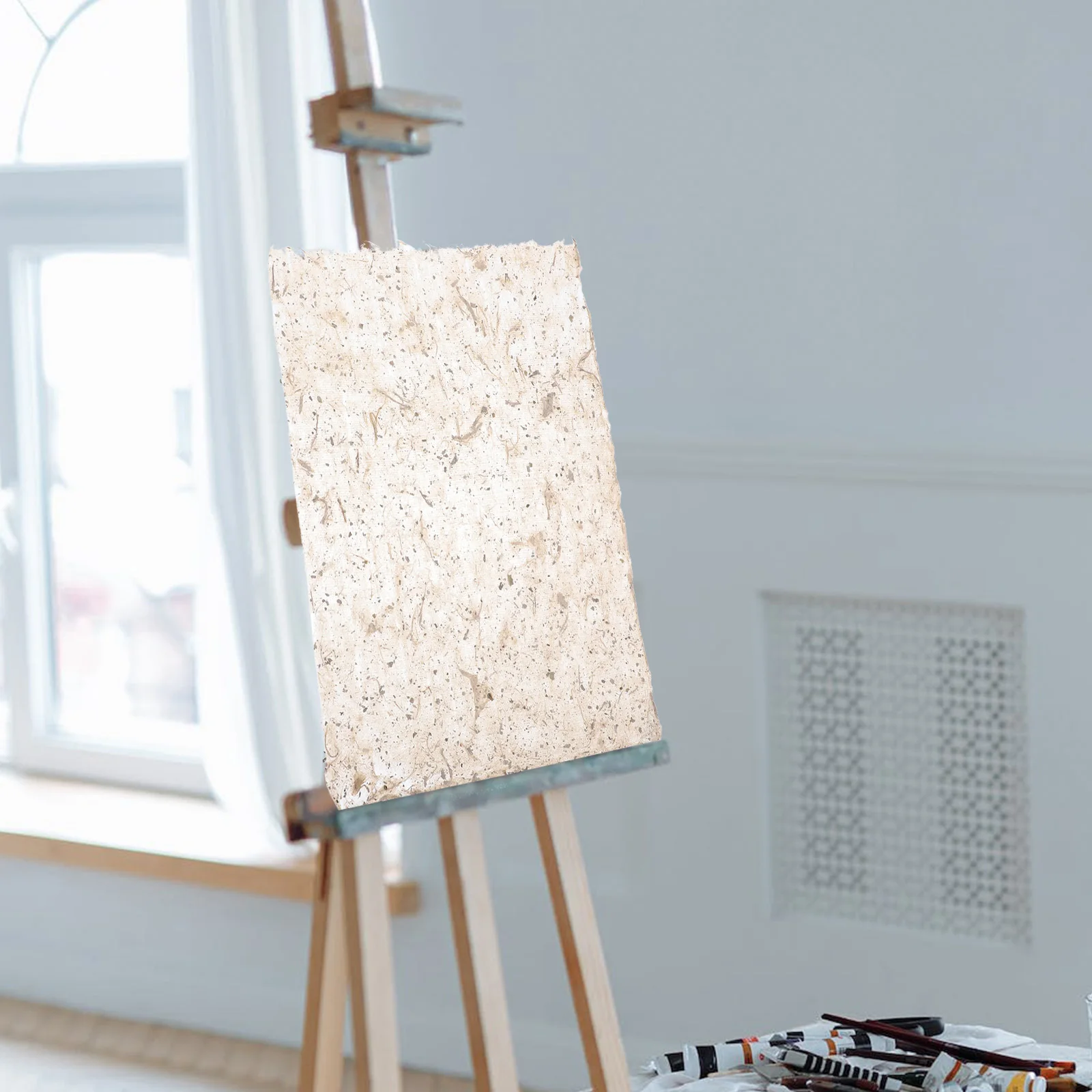 

Handmade Paper Strong Delicate Slightly Rough Feel Calligraphy Painting Excellent Effect Lightweight Portable