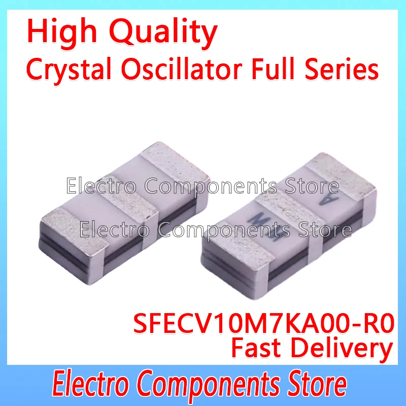 10PCS SFECV10M7KA00-R0 10.7MHZ SMD Ceramic filter 3*7 110K high-performance and super thin (1.4mm max.) filters