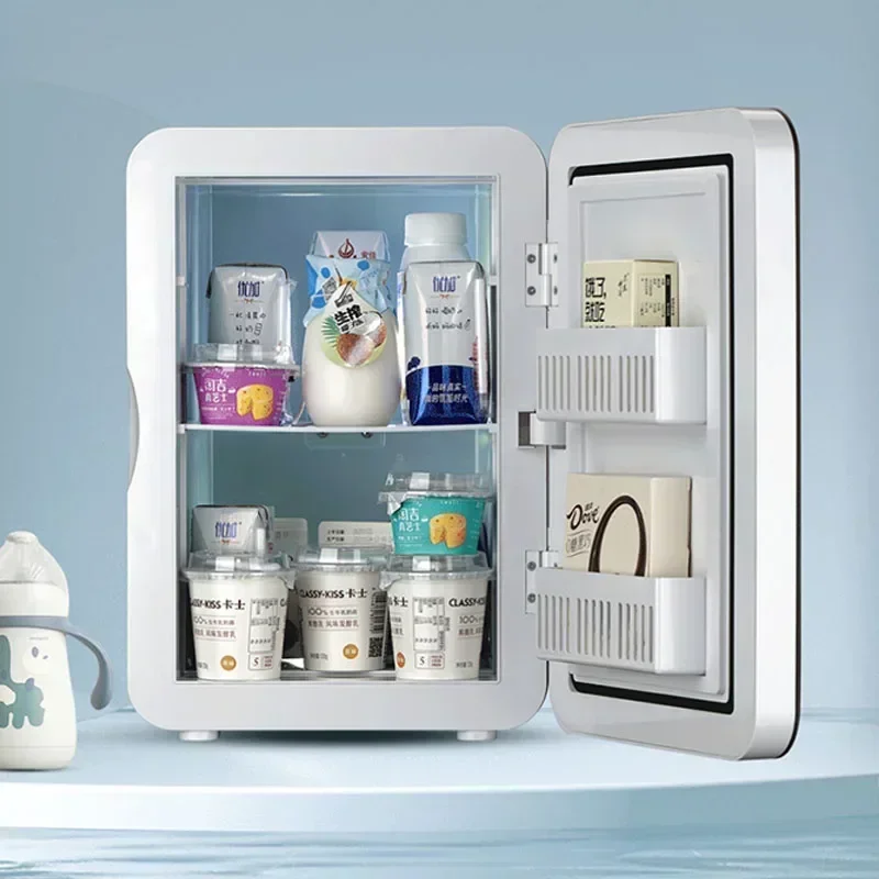 家電 25L ミニ小型冷蔵庫小型家庭寮車ホームデュアルユース学生カーシステム冷凍シングルユース