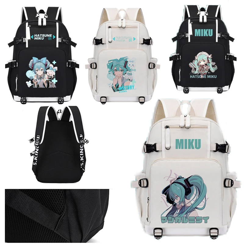 

Anime Hatsune Miku Two dimensional pattern primary school student Large capacity Backpack surprise Birthday Christmas gifts