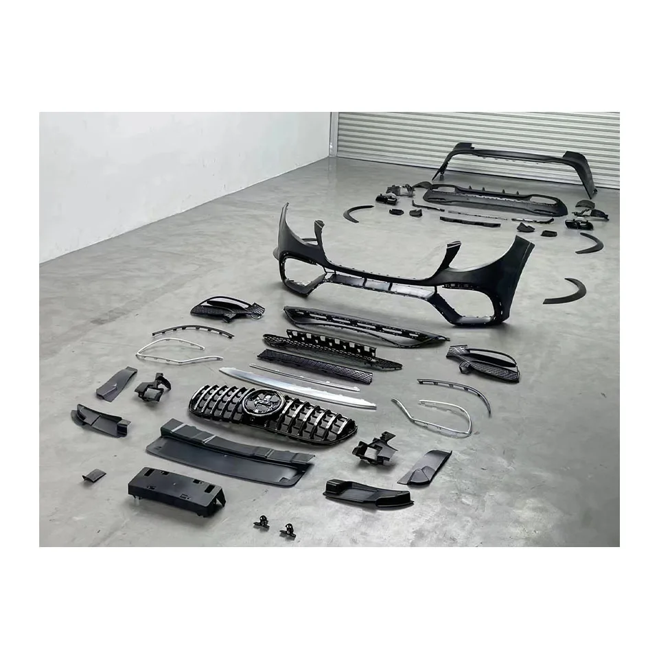 

W167 Front Bumper Rear Bumper Car Grille Bodykit Upgrade GLE63 AMG Bodykit for Merce-des Be-nZ GLE W167 2020 2021 2022 2023