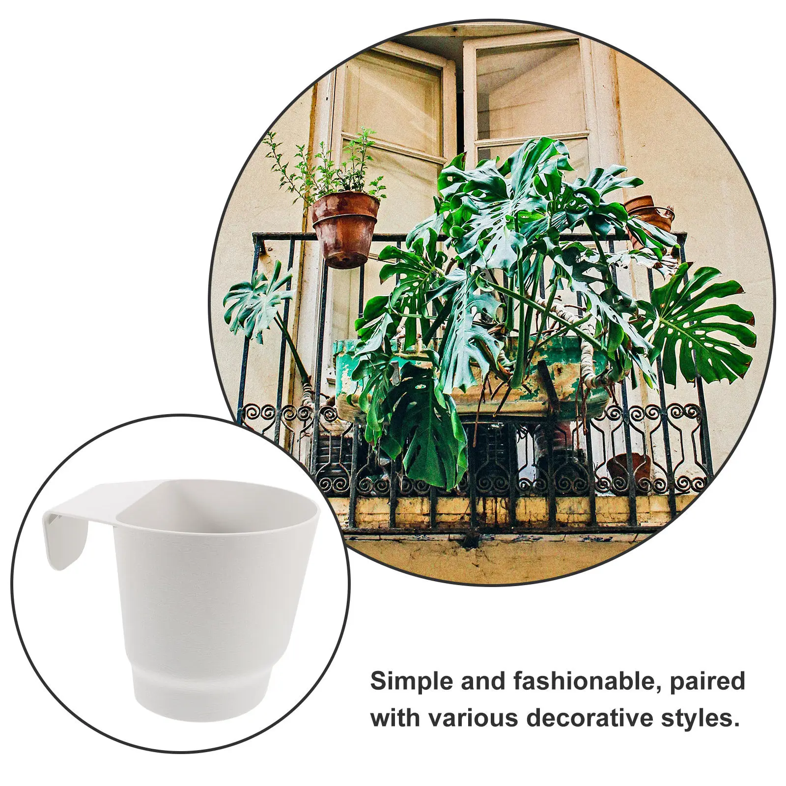 Vaso Decorativo de Plástico Vi - Self-Watering Planter avaliação e preço