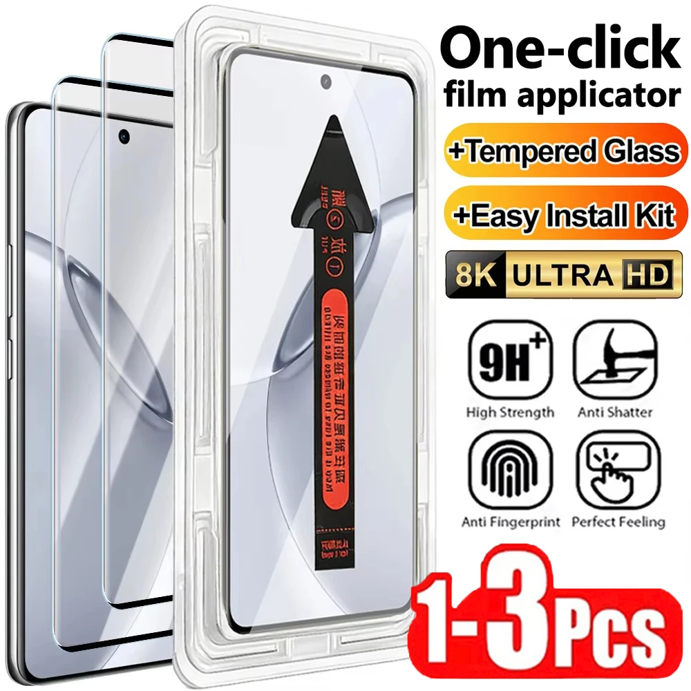 1-3PCS 9H Tempered Glass for Motorola Edge 70 60 50 Pro Fusion Coverage For Moto G87 G86 G75 G54 G55 G84 G35 Screen Protector