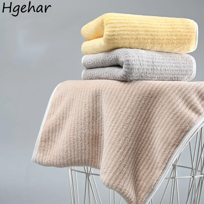 Towel Set Soft Absorbent Skin-Friendly Cozy Washcloth Couple Hair Shower Face Towels Bathroom Antibacterial Durable Toallas New