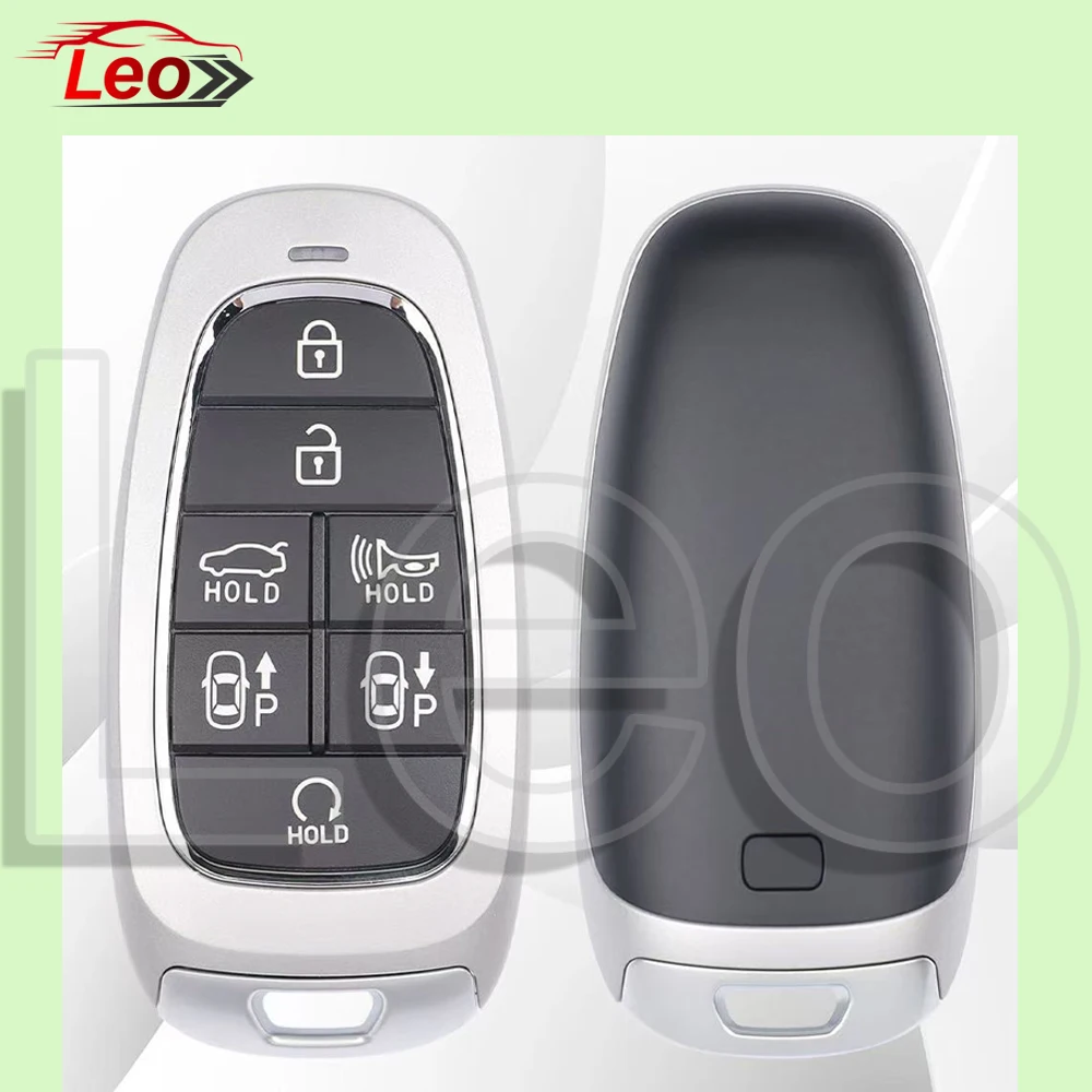 Leo FCC:TQ8-F0B-4F28 95440-S1560/95440-S1660 433MHz ID:47CHIP 車スマートリモートキー Hynudai SANTA FE Palisade 2021-2022-2023用