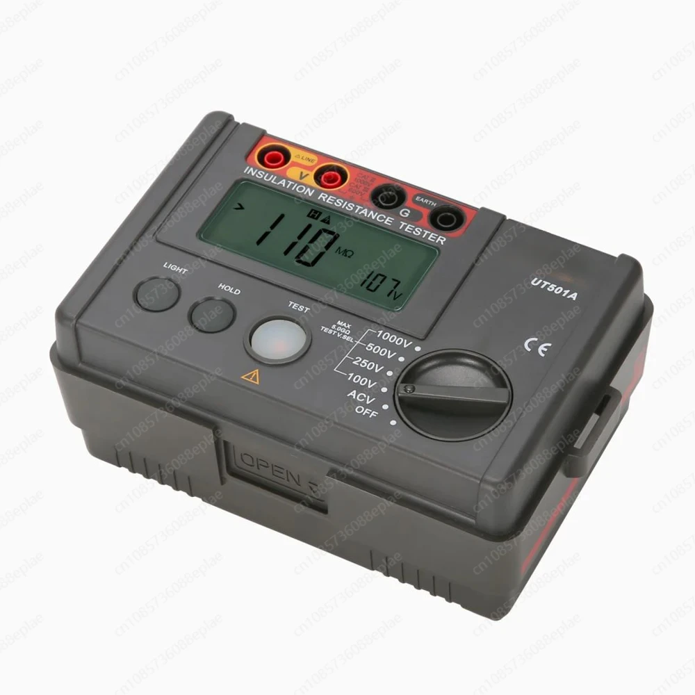 UT501A Insulation Resistance Tester 1000V Megohmmeter 5GΩ Ohm Meter Professional Digital Ohmmeter Electrical Megometer