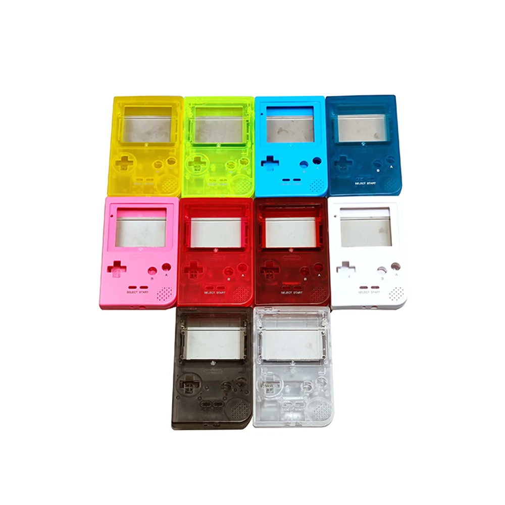 High quality plastic house shell For gameboy pocket for  GBP shell IPS highlight   screen dedicated no need to cut shell