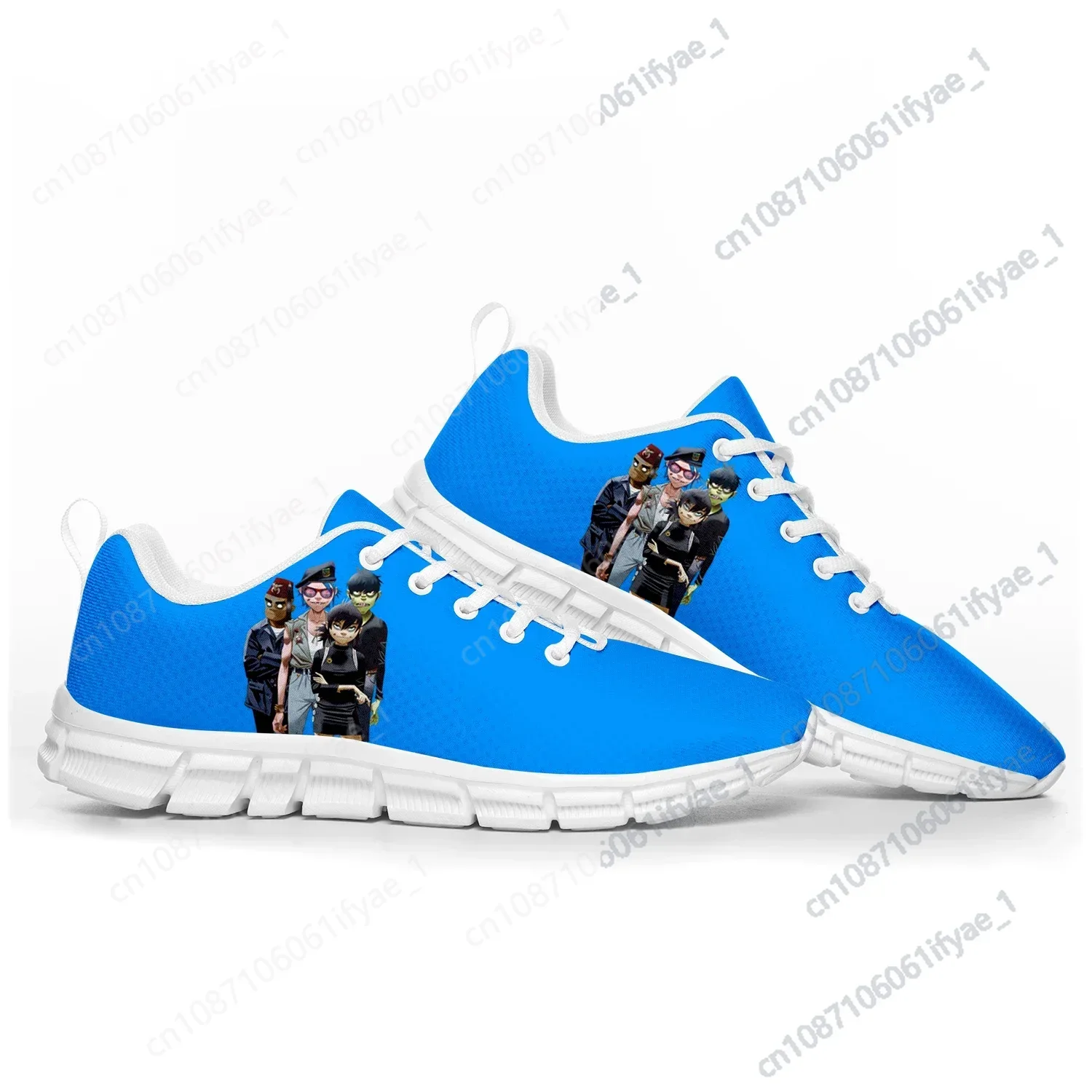 

Gorillaz Virtual Rock Band Fashion Sports Shoes Mens Womens Teenager Kids Children Sneakers Custom High Quality Couple Shoes