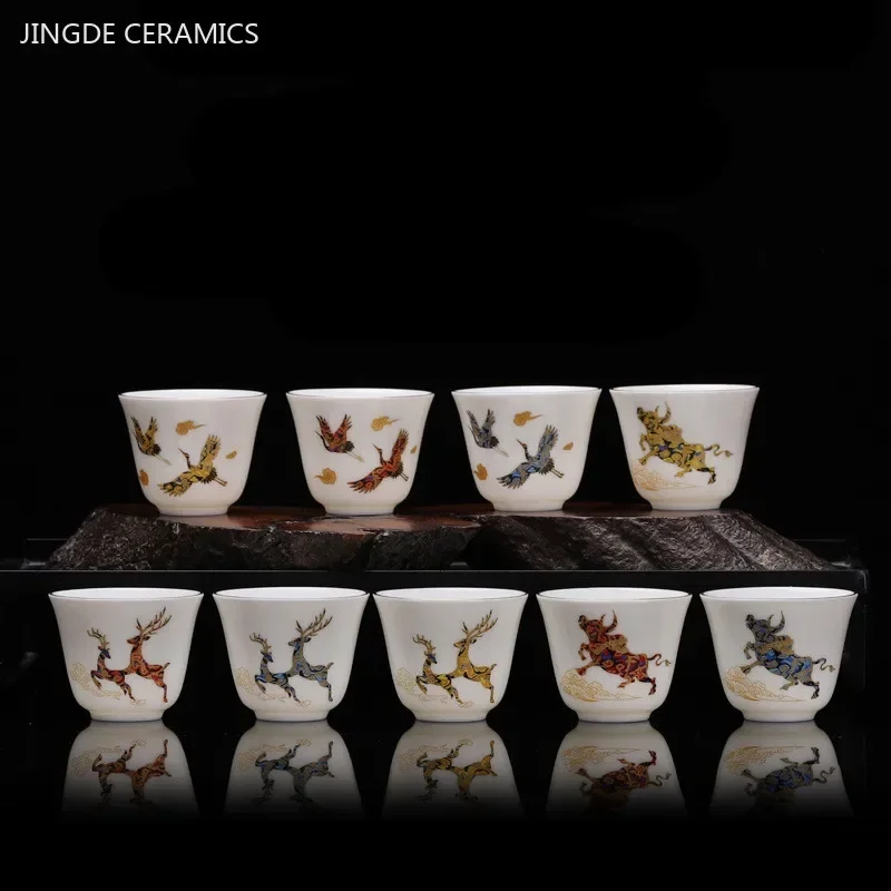 3Pcs Dehua Suet Jad…