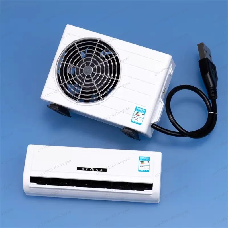 1/12 Scale Mini Air Conditioner Model Dollhouse Outdoor Unit Scene Toys