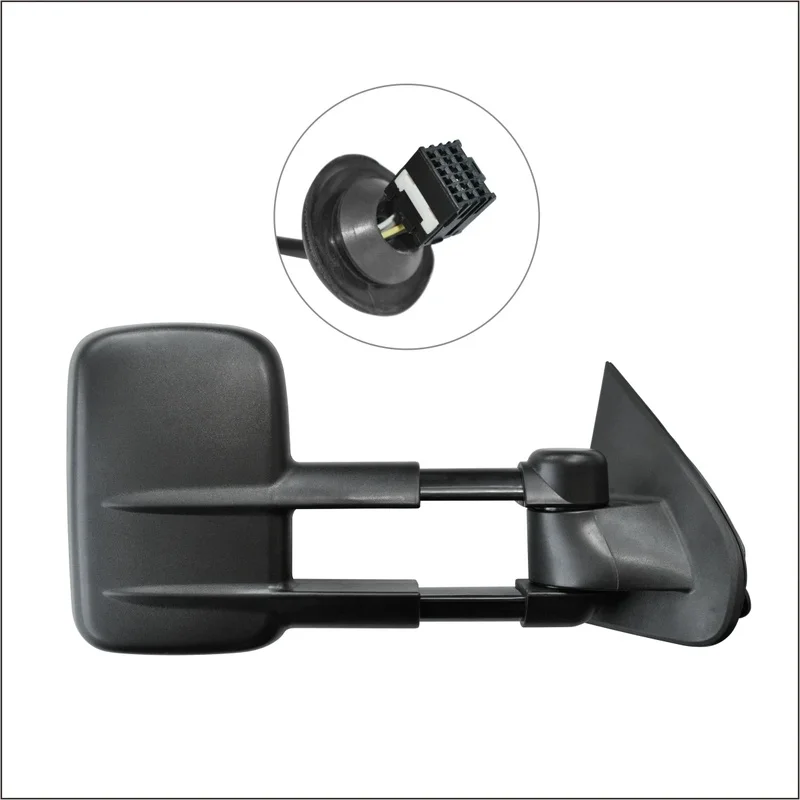 High Quality Chrome Power Heated Towing Rearview Side Mirror Fit Silverado 2015 Auto Replacement Parts view 4