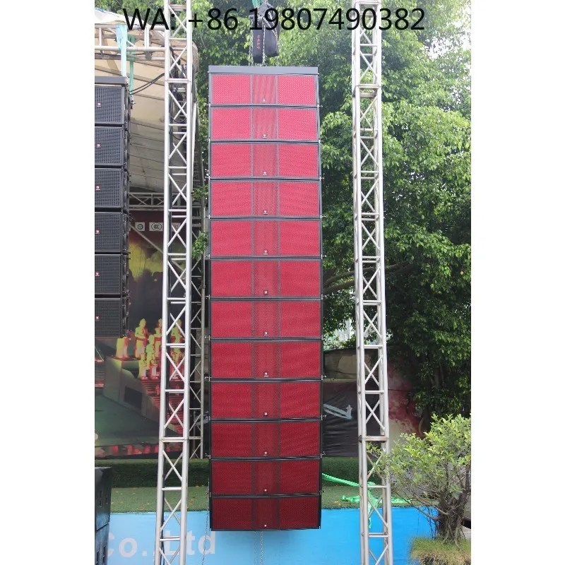 Dual 15 Inch Large Line Array Professional Sound for Outdoor Event Performance