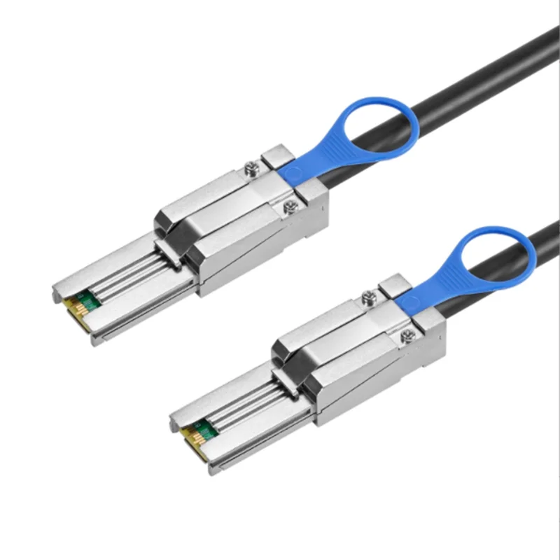 1m 2m External MINI SAS 26P SFF-8088 TO SFF-8088 Data Cable Mini SAS SFF-8088 Male To 8088 Male Cable 26P TO 26P Hard Disk Cable