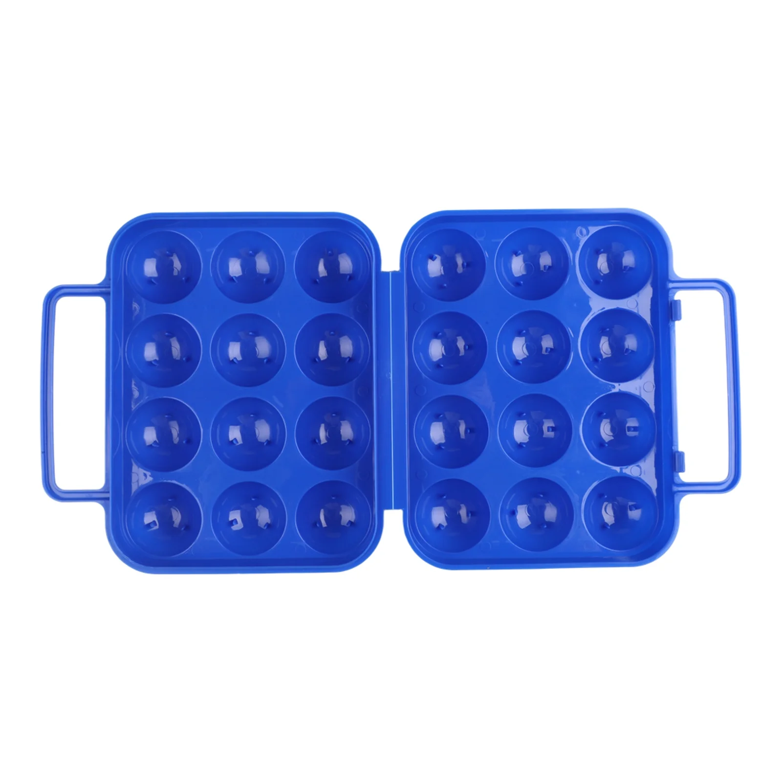 Efficiently Store Your Eggs with This Stackable Plastic Holder Offering Shockproof Protection and Accessibility