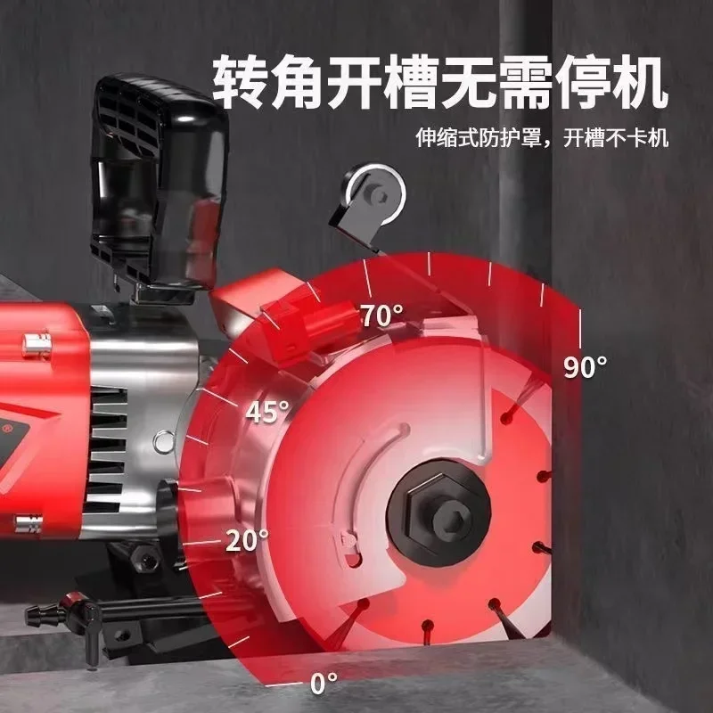 Multi-functional High-power Concrete Wall Pavement Cutting Tool Por  Wall Slotting Machine