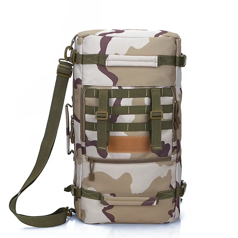 

36-55L Large Capacity Oxford Waterproof Military Army Bag Men Rucksack for Camping Travel Backpacks рюкзак Fishing Tackle Bag