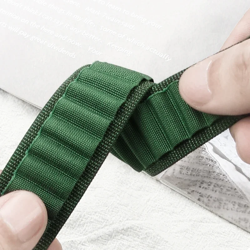 20 مللي متر 22 مللي متر حزام نايلون لساعة سامسونج جالاكسي 7 6 5 4 كلاسيك جير S3 نشط 2 حلقة كوريا سوار Amazfit GTS 2 3 4 باند صغير