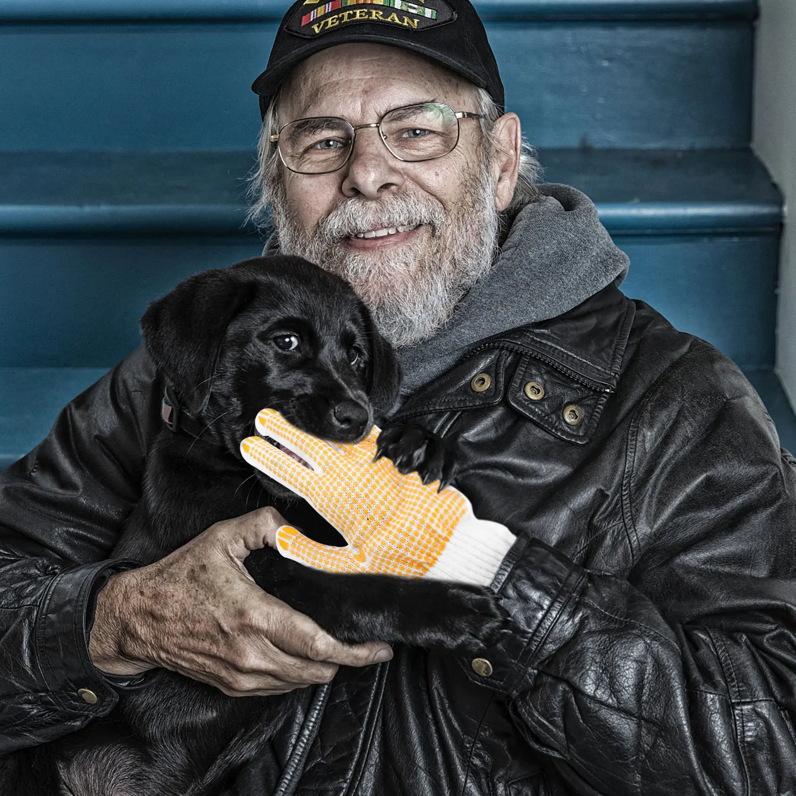 

A Pair of Pet Bite Proof Gloves Thickened Breathable Animal Protection Gloves Anti-Scratch Anti-Bite Cut Resistant for Handling