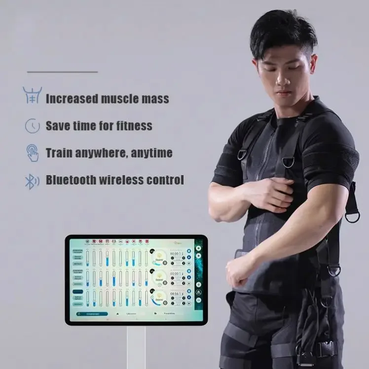 Bodytec Fitness Sport Trainer Body slimm Vest Ems Training Machine Muscle Stimulator Suit Gym Equipment Wireless Ems