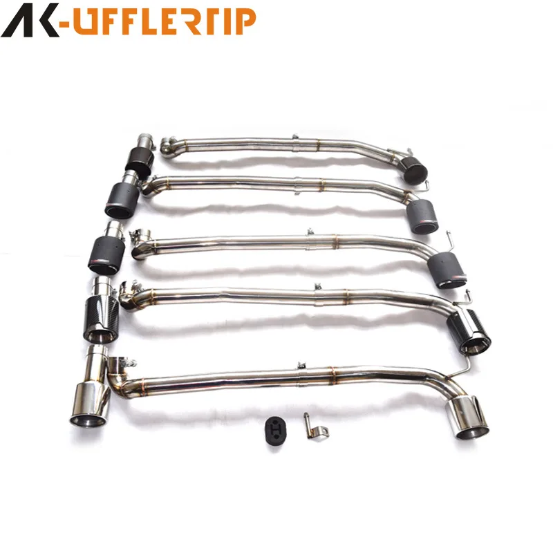 

Suitable for BMW 3 Series 4 Series modified exhaust pipe 320LI330MTMP425430 double four carbon fiber tail throat
