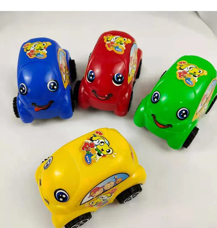 Hot Selling Children Pull Back Car Toys Educational Toy Simulated Cartoon Cute Small Car Children Best Birthday Gifts