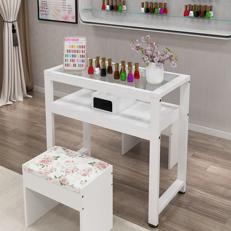 

Dressing Designer Manicure Table Beauty Nail Desk Manicure Table Technician Professional Mesa Manicura Salon Furnitur YN50MT