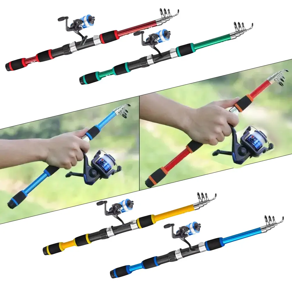 

Портативные рыболовные снасти, телескопическая удочка для рыболовных работ, камуфляжный дизайн, конструкция из углеродного волокна