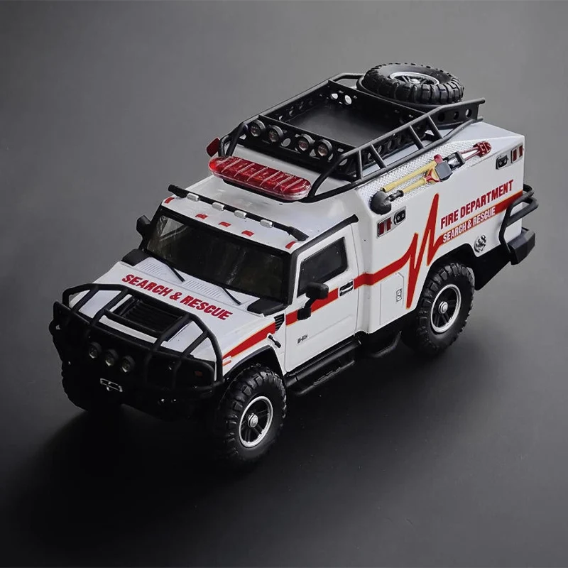 

Модель автомобиля Hummer H2 в масштабе 1:64, имитация из сплава, статическая коллекционная модель, игрушка, подарок, украшение, сувенир, декор
