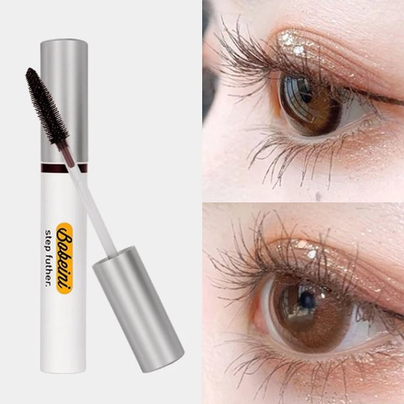 Mascara bouclant pour extension de cils, maquillage de beauté, noir, marron, étanche, liquide, volume, longue tenue, cosmétique