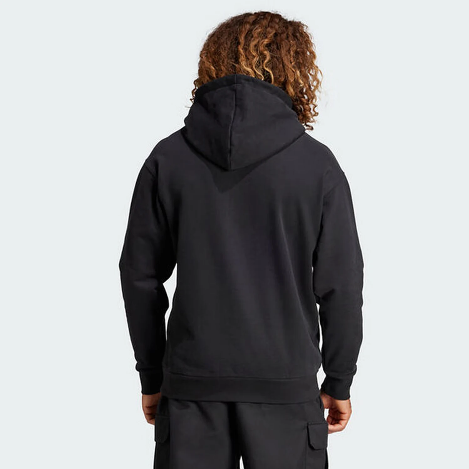 Adidas genuine letter pattern hooded long sleeved sweatshirt men's hooded sweatshirt IZ0368