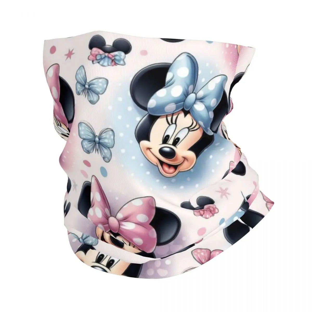 

Custom Mickey Mouse Winter Headband Neck Warmer Women Men Ski Cycling Tube Scarf Face Bandana Gaiter