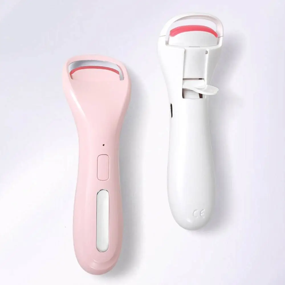 Lasting Curling Electric Eyelash Curler with 3 Temperature Fast Heating Heated Eye Lash Curlers Safe Control Comfortable Grip