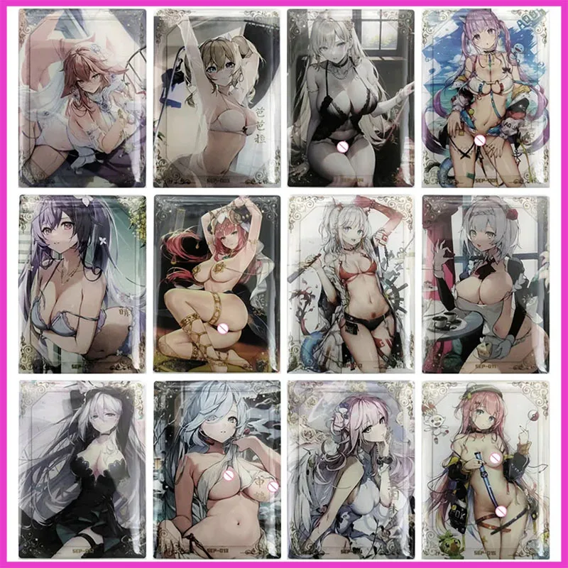 

Anime Goddess Story Rare Fragrance SEP Reflections Flash Cards Yae Miko Nilou Toys for boys Collectible Cards Birthday Gifts