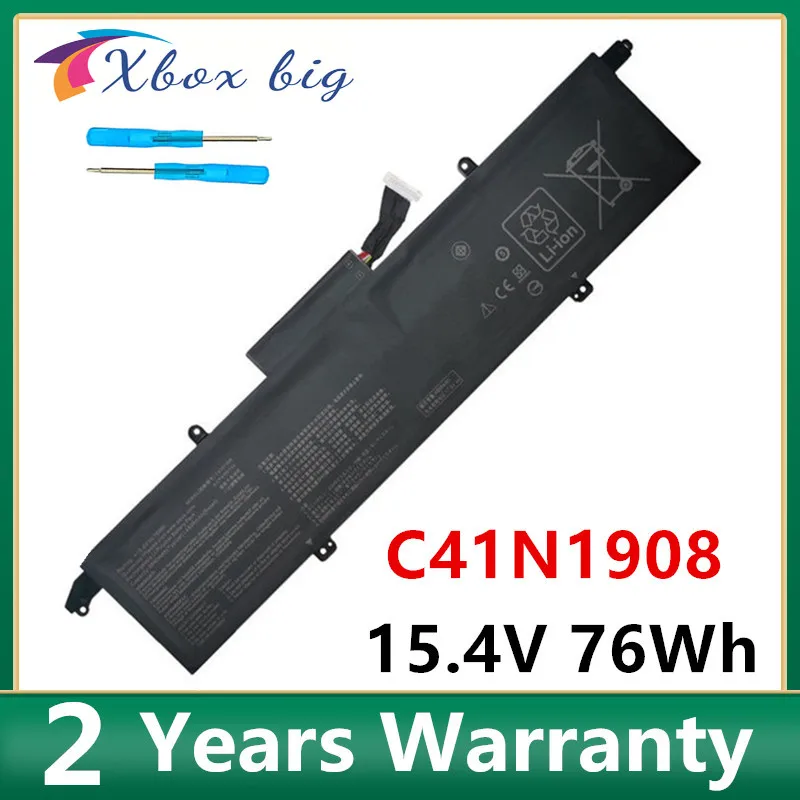 Bateria do Portátil para Asus Rog Zephyon C41n1908 0b20003610000 G14 Ga401 Ga401ii Ga401iu Ga401iv Ga401ih Ga401qm Ga401qh Ga401qh