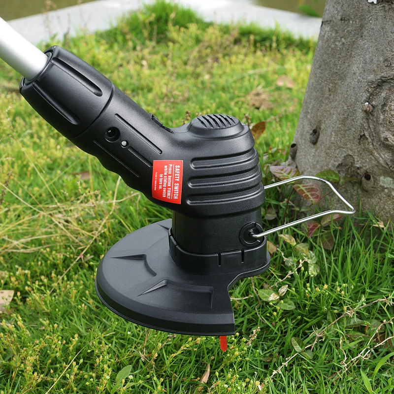 13000RPM Household Electrical Lawn Mower Wireless Portable Scalable Grass Trimmer Waterproof Adjustable Grass Mowing Garden Tool