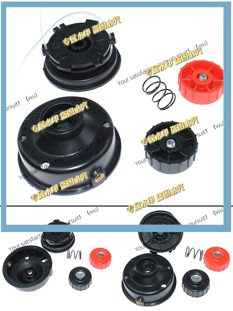 Trimmer Head With Bump Knob For Craftsman WC205 WC210 WC215 WC2200 WS205 WS210 WS215 WS2200 Garden Brush Cutter Strimmer Parts
