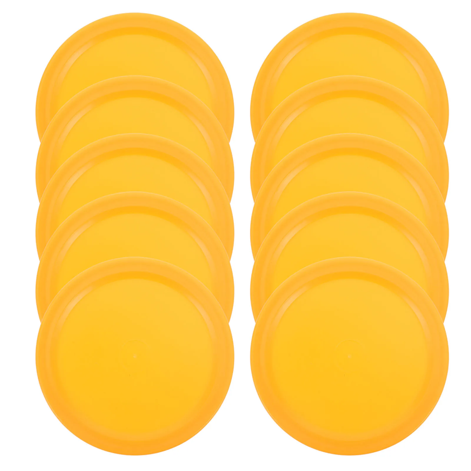 

10 Pcs Ice Hockey Field Balls Table Top Game Football Supplies Plastic Mini Accessories