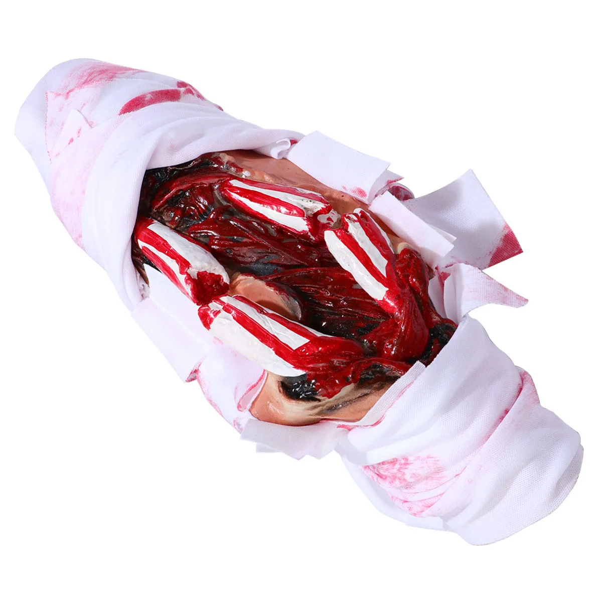 Bloody Hand Bandage Haunted House Props Halloween Decoration Bandages Cloth Cosplay Accessories