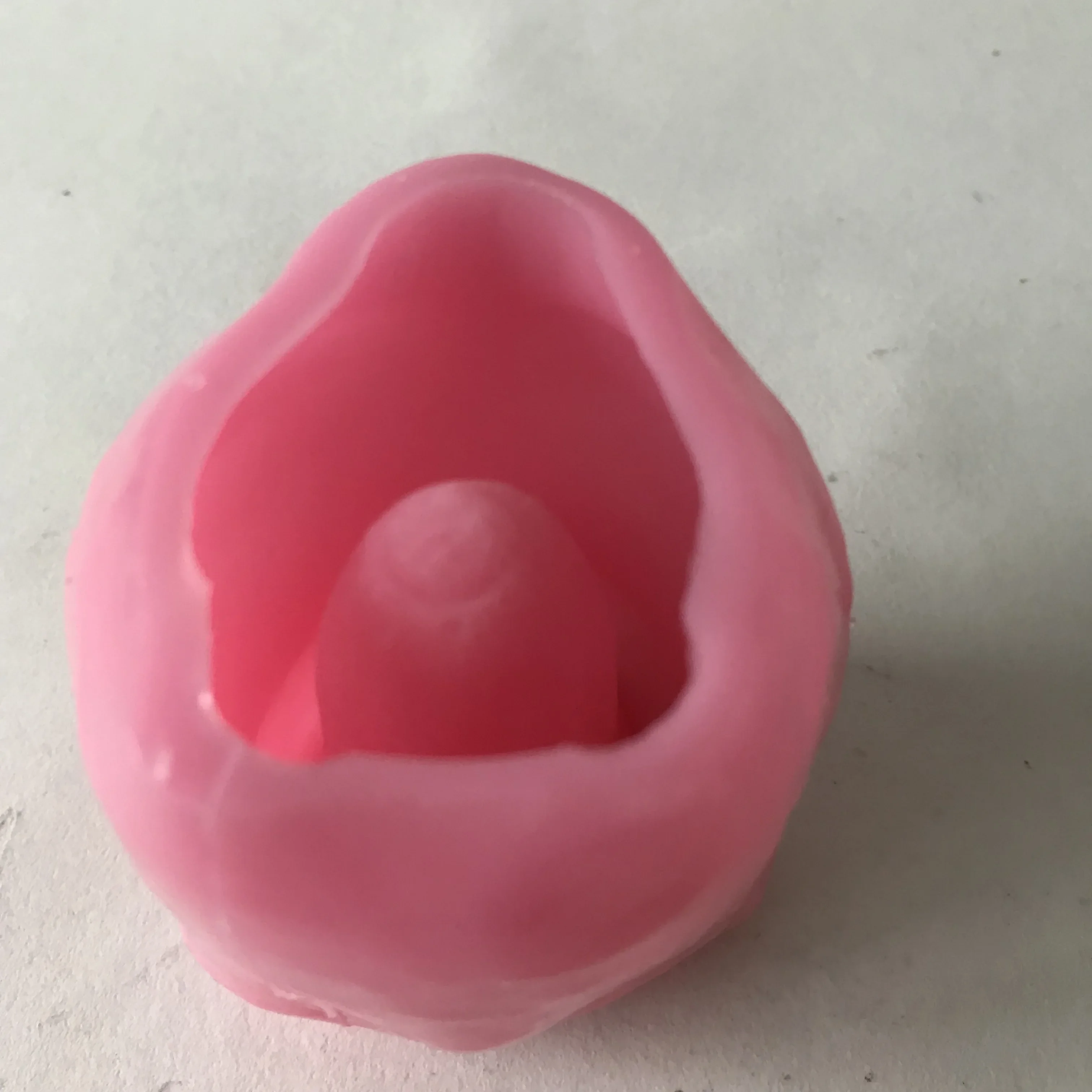 Small Owl Silicone Mold Flower Pot Making Resin Plaster Candle Mould