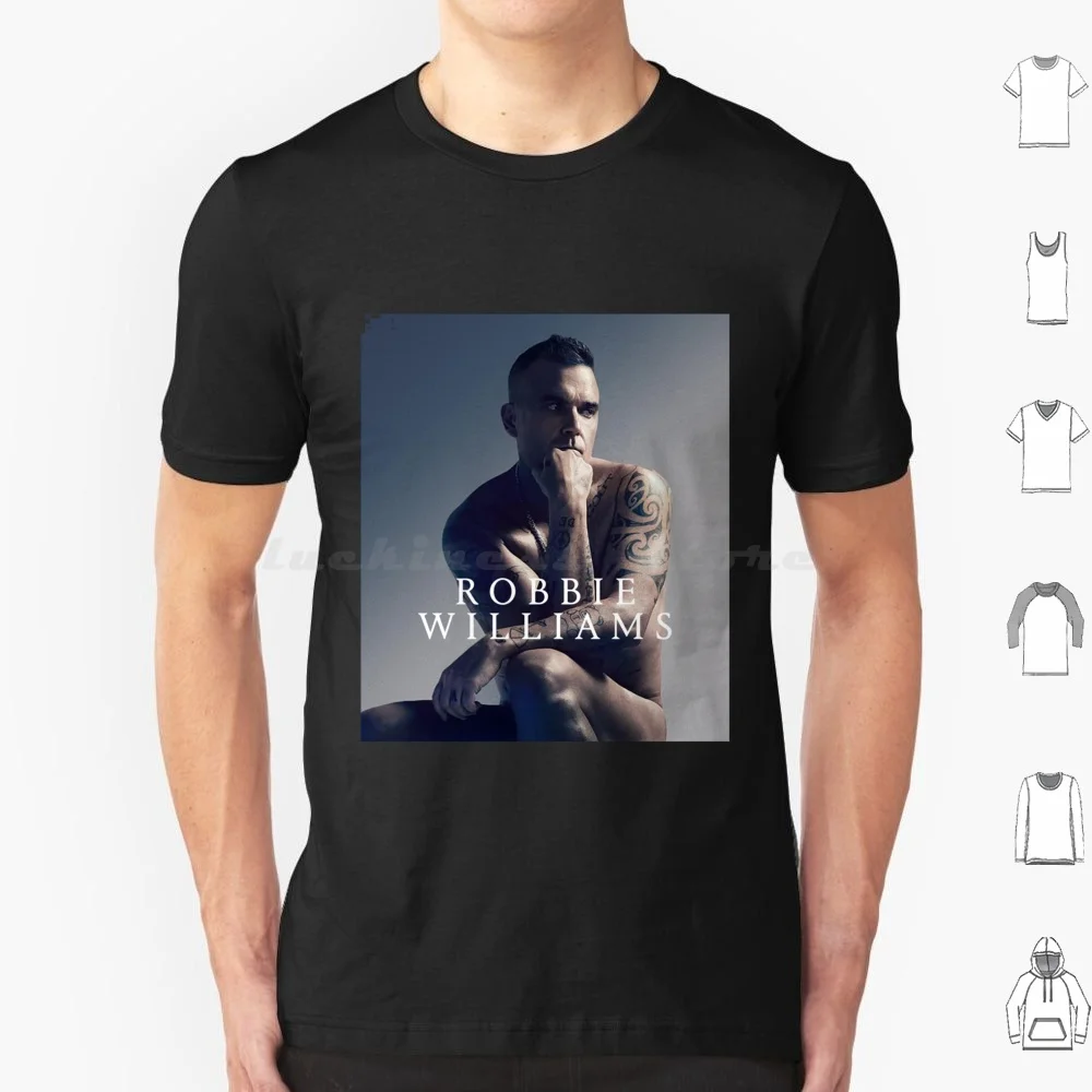 Poster Of Williams Xxv Annyversary T Shirt Cotton Men Women DIY Print Robbie Tour 2022 2023 Album Cover Logo Songs Live Concert