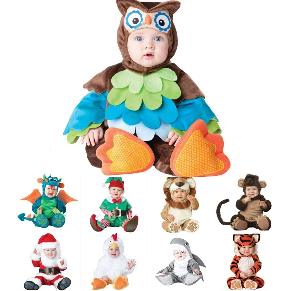 6M-24M New Arrival Christmas Xmas Holiday Halloween Costume Infant Baby Girls Lion Rompers  Newborn Toddlers Clothes