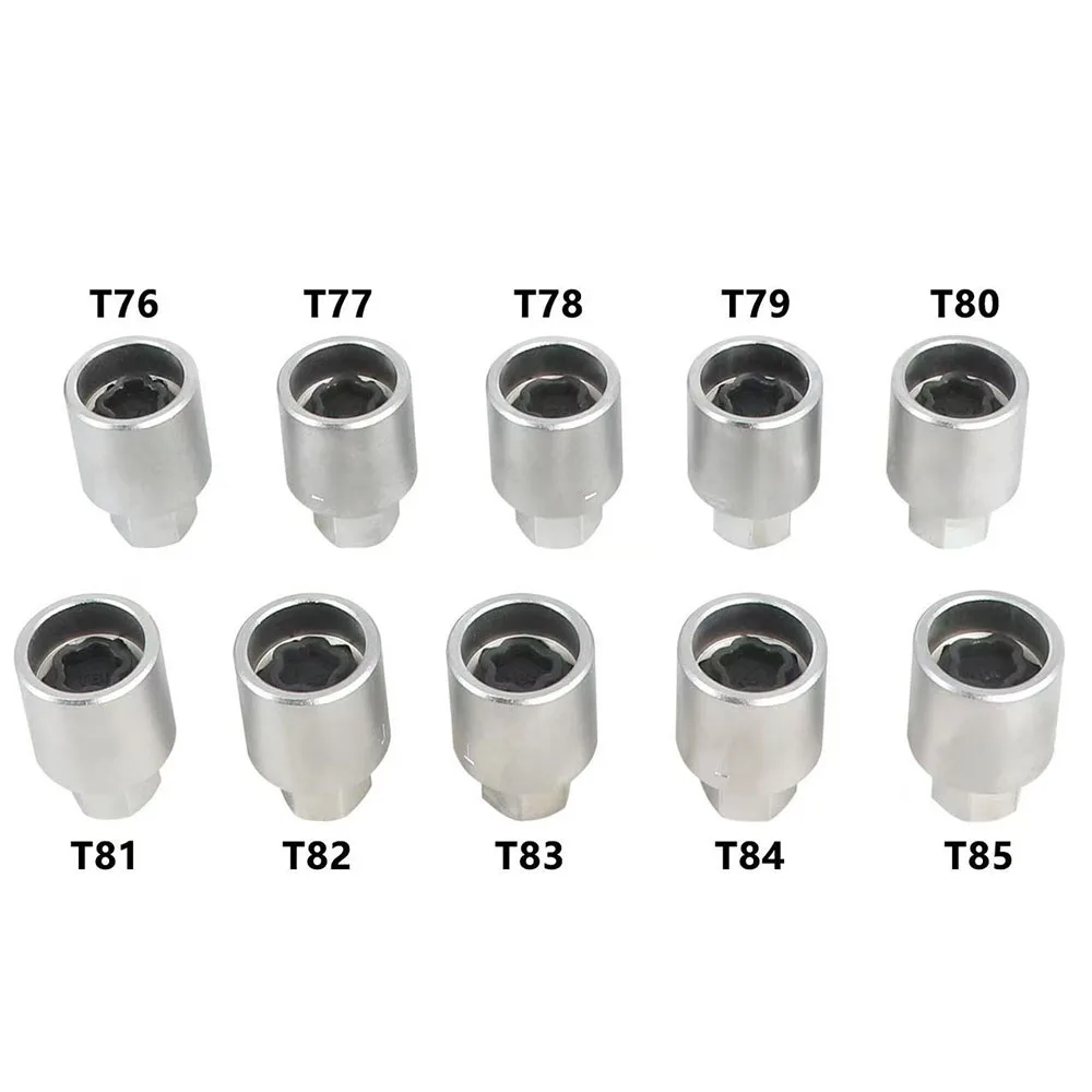 

10pcs Wheel Lock Socket Kit Lug Nut Remover for Tesla Model 3